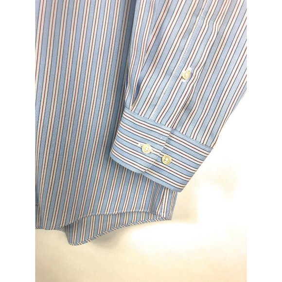 Enro Men's 2XL Long Sleeve Button UP Multicolor Cotton Shirt A12 - Picture 3 of 4